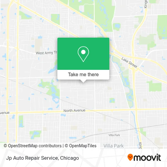 Jp Auto Repair Service map