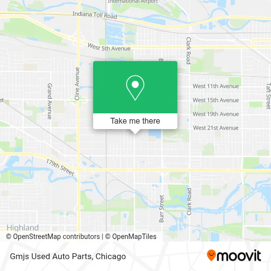 Gmjs Used Auto Parts map
