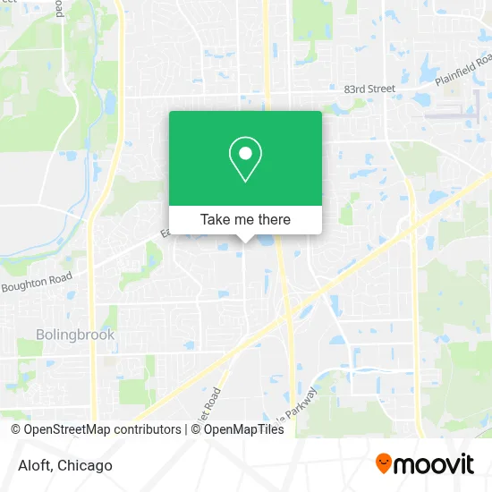 Aloft map