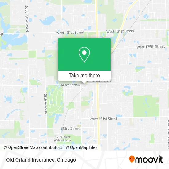 Old Orland Insurance map