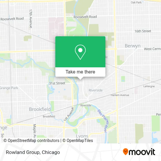 Rowland Group map