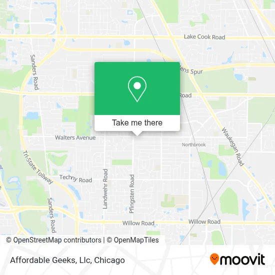 Affordable Geeks, Llc map