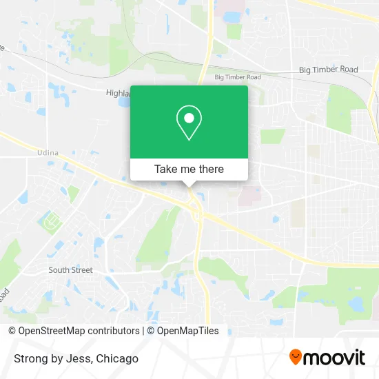 Strong by Jess map