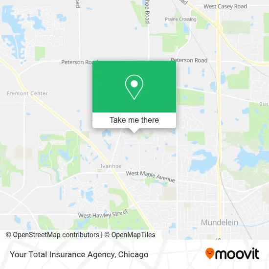 Your Total Insurance Agency map
