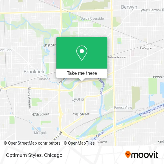 Optimum Styles map