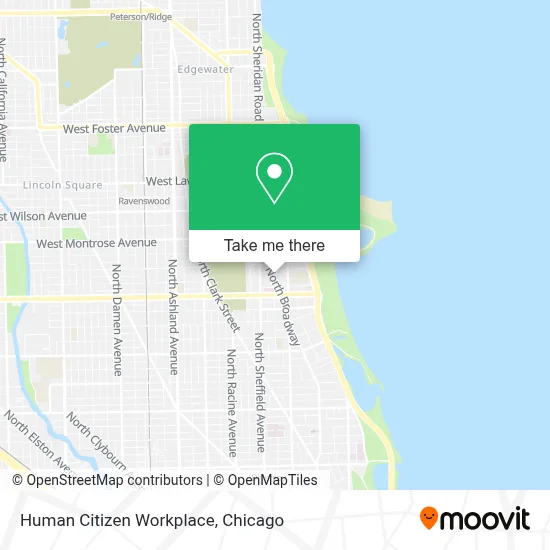 Human Citizen Workplace map