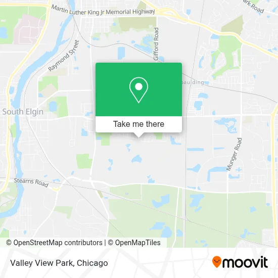 Valley View Park map