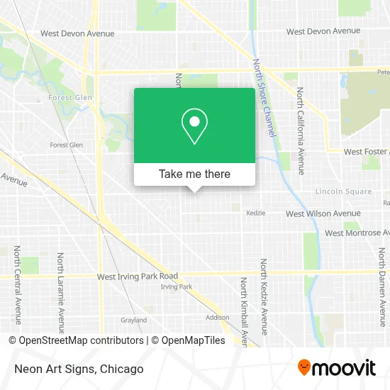 Neon Art Signs map