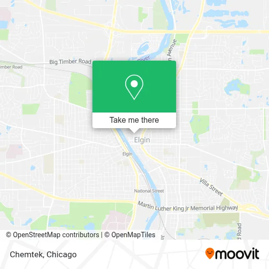 Chemtek map