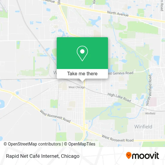 Rapid Net Café Internet map