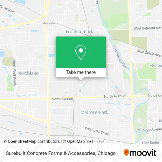 Surebuilt Concrete Forms & Accessories map
