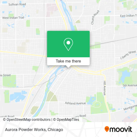 Aurora Powder Works map