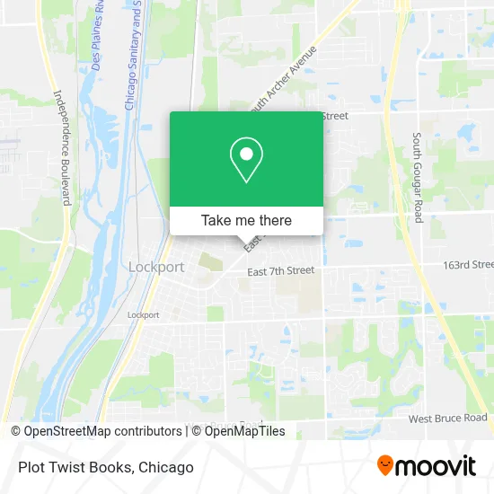 Plot Twist Books map