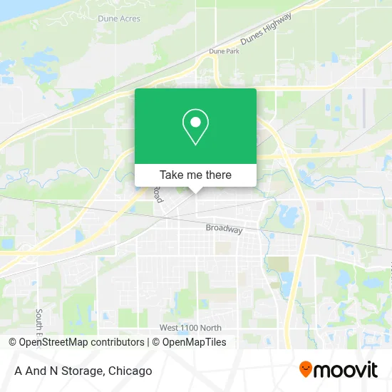 A And N Storage map