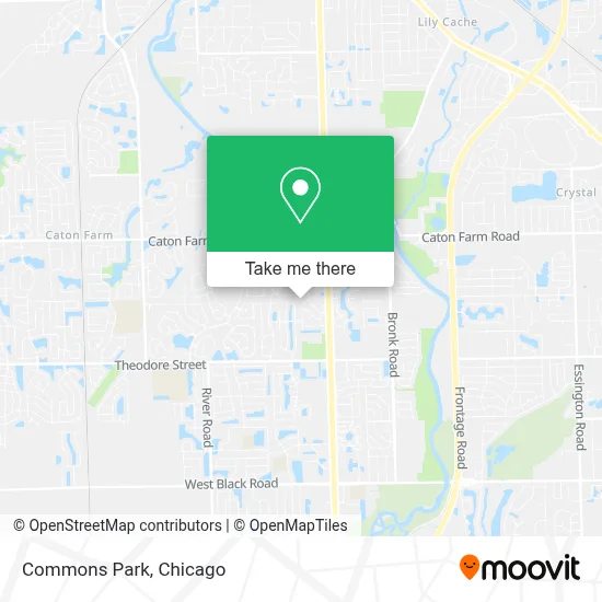 Commons Park map