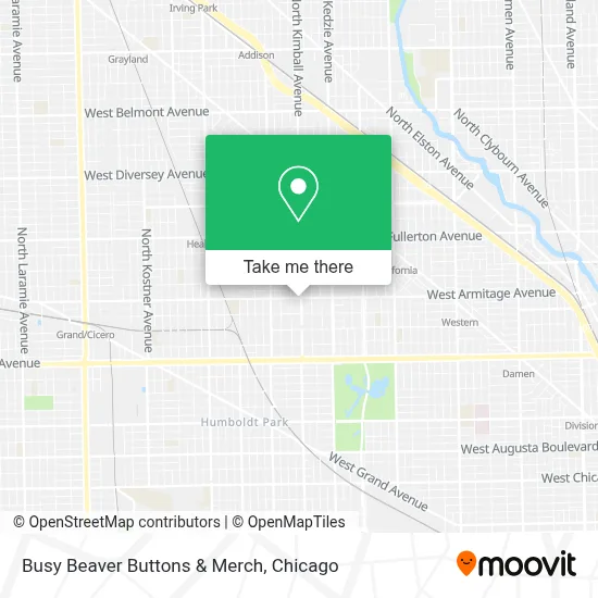 Busy Beaver Buttons & Merch map