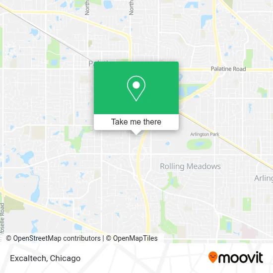 Excaltech map