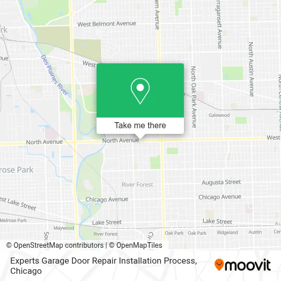 Experts Garage Door Repair Installation Process map