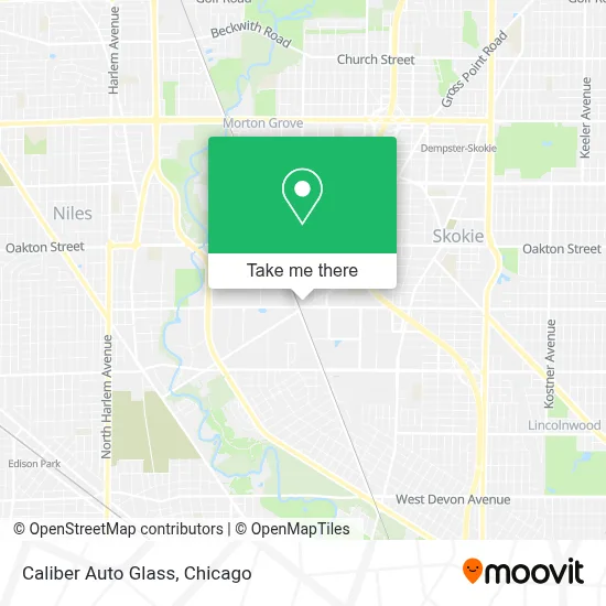 Caliber Auto Glass map