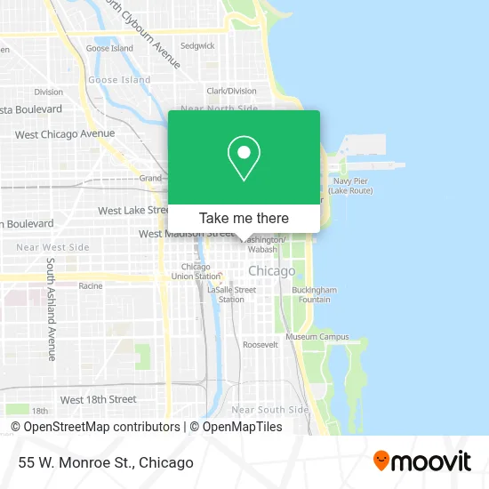 55 W. Monroe St. map