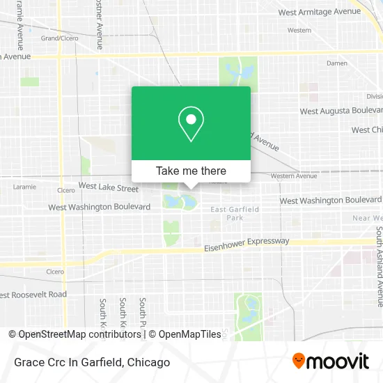 Grace Crc In Garfield map