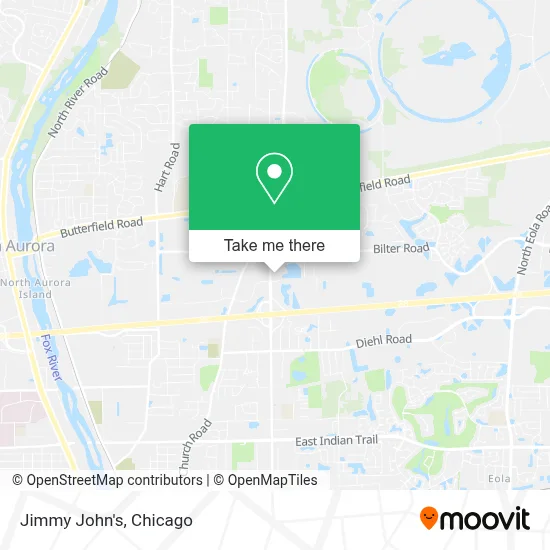 Jimmy John's map
