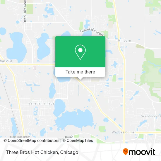 Three Bros Hot Chicken map