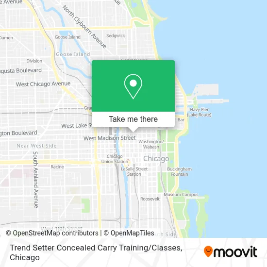 Trend Setter Concealed Carry Training / Classes map