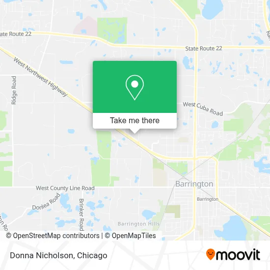 Donna Nicholson map