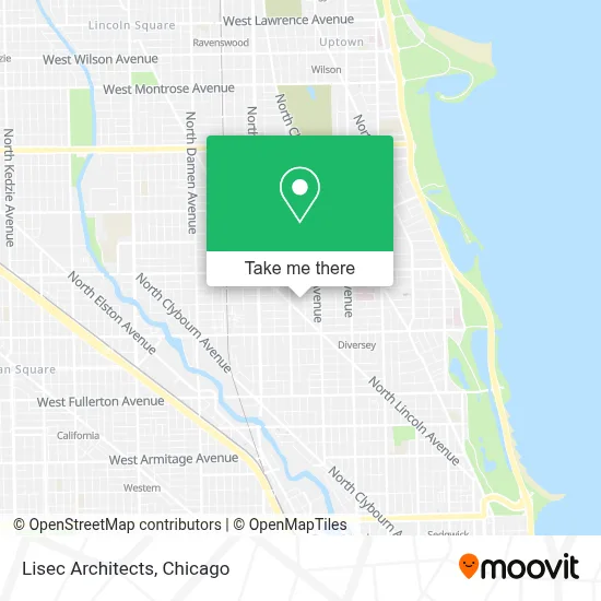 Lisec Architects map