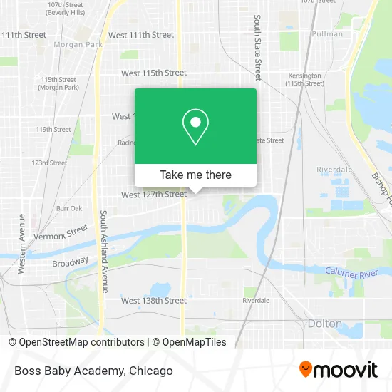 Boss Baby Academy map