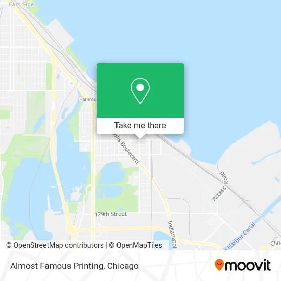 Almost Famous Printing map