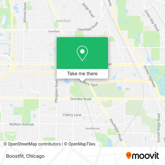 Boostfit map