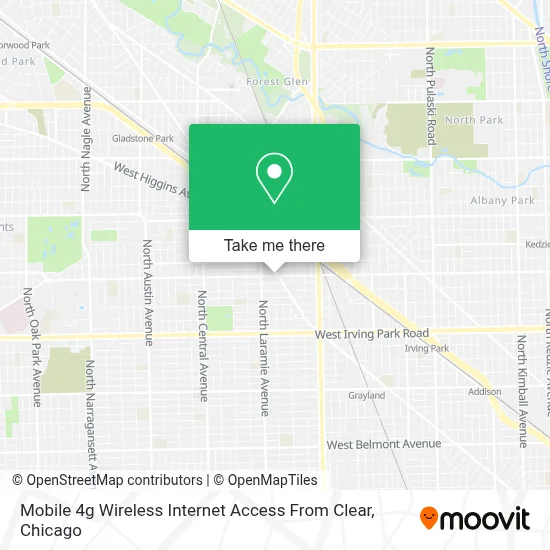 Mobile 4g Wireless Internet Access From Clear map