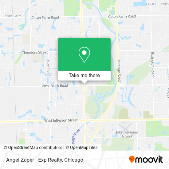 Angel Zaper - Exp Realty map