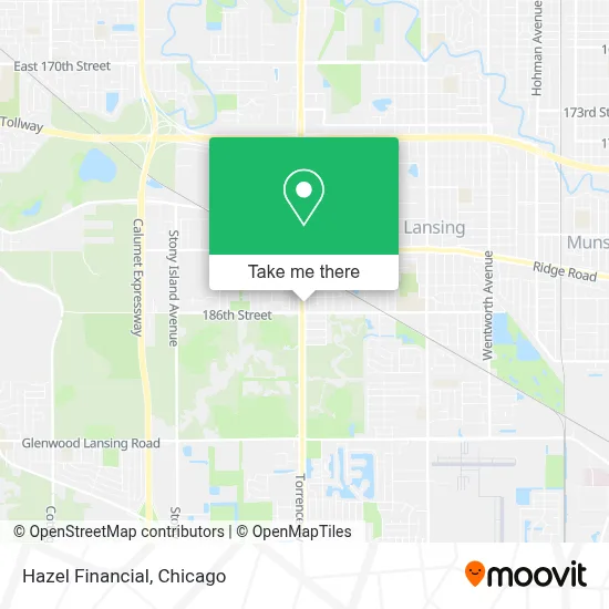 Hazel Financial map