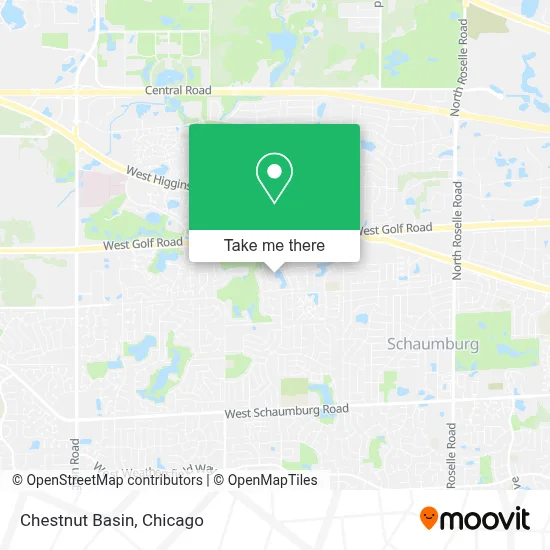 Chestnut Basin map