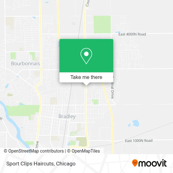 Sport Clips Haircuts map