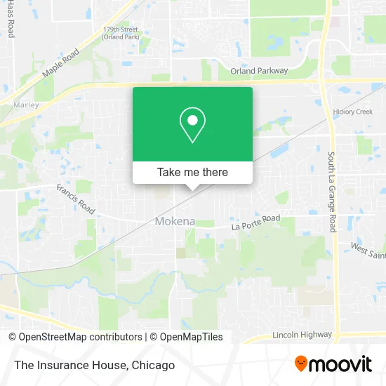The Insurance House map