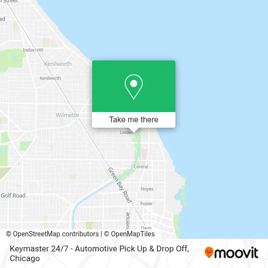 Keymaster 24 / 7 - Automotive Pick Up & Drop Off map