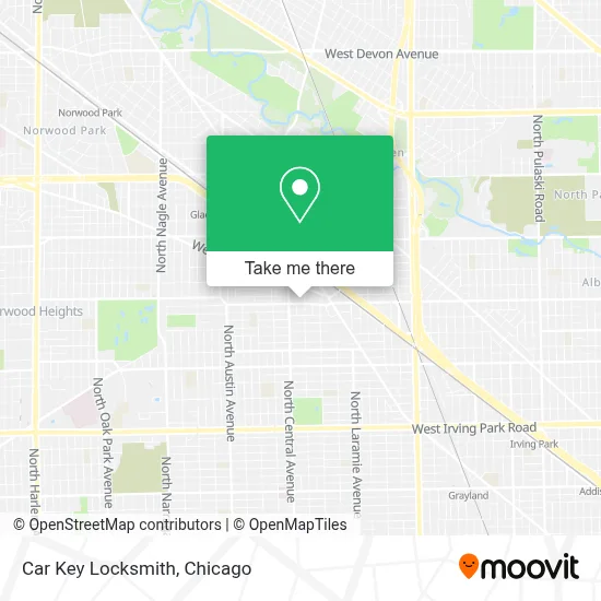Car Key Locksmith map