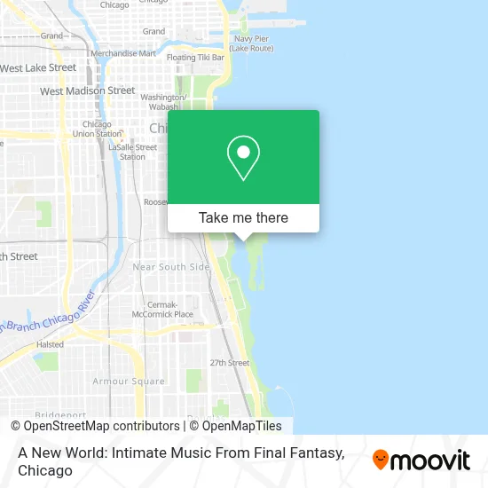 A New World: Intimate Music From Final Fantasy map