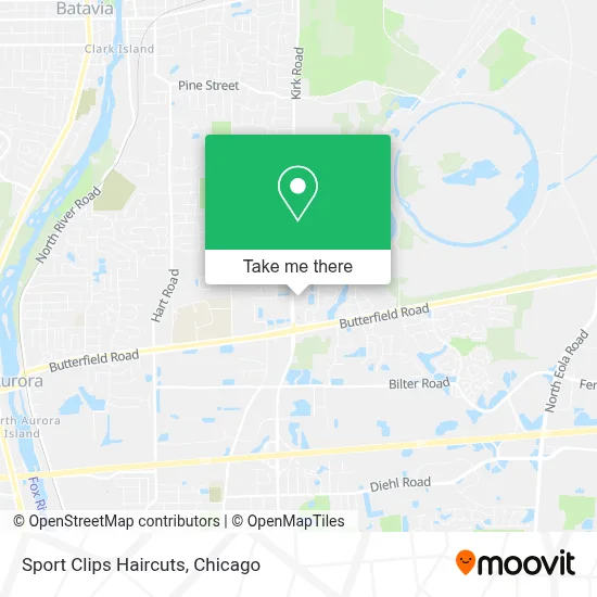 Sport Clips Haircuts map