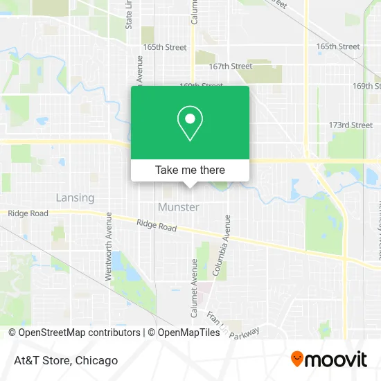 At&T Store map