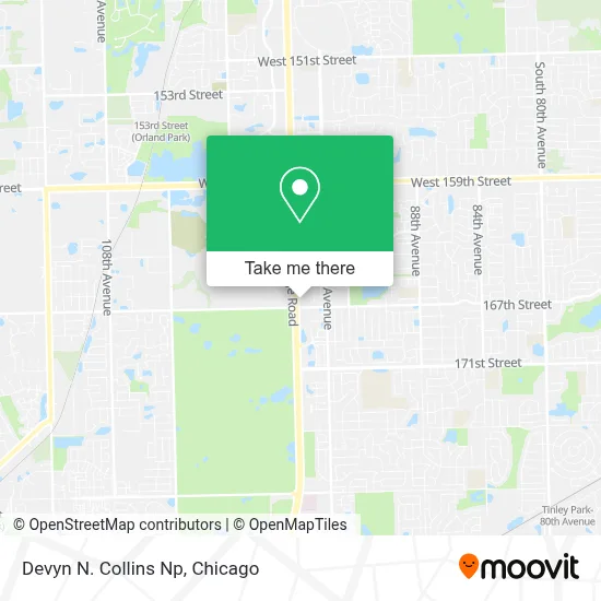 Devyn N. Collins Np map