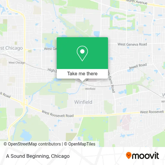 A Sound Beginning map