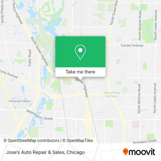 Jose's Auto Repair & Sales map