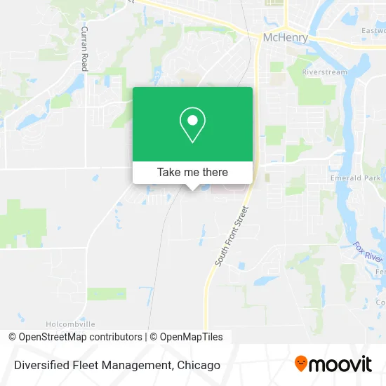 Diversified Fleet Management map