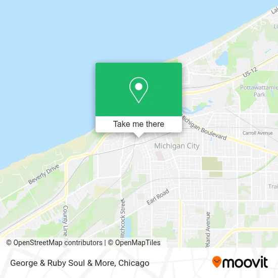 George & Ruby Soul & More map