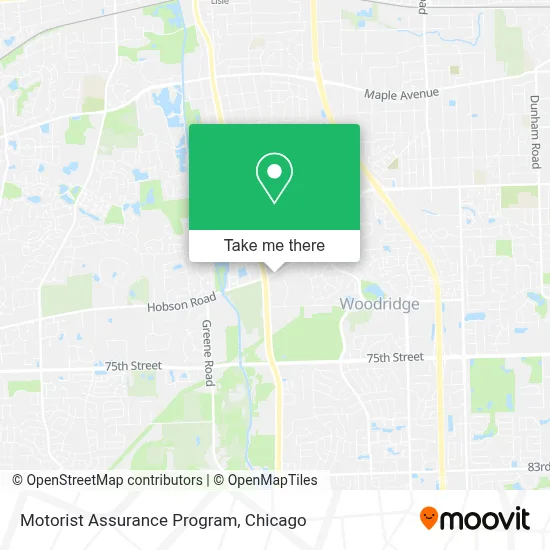 Motorist Assurance Program map